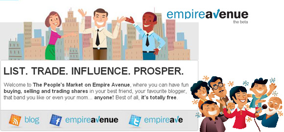 Empire Avenue, Redes Sociales