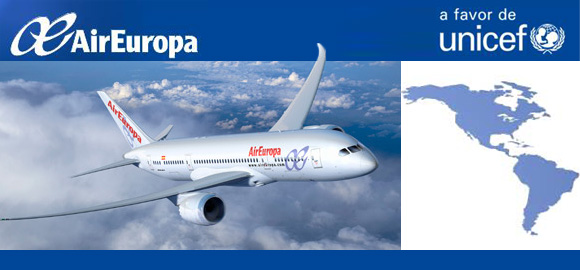 Air Europa, vuelos solidarios
