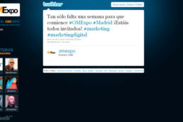 Estrategia Twitter OMExpo