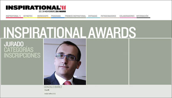 inspiraional awards 2011 marketing online