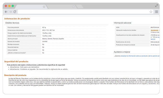 SEO en Amazon