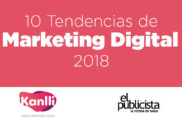 infografía tendencias marketing digital 2018